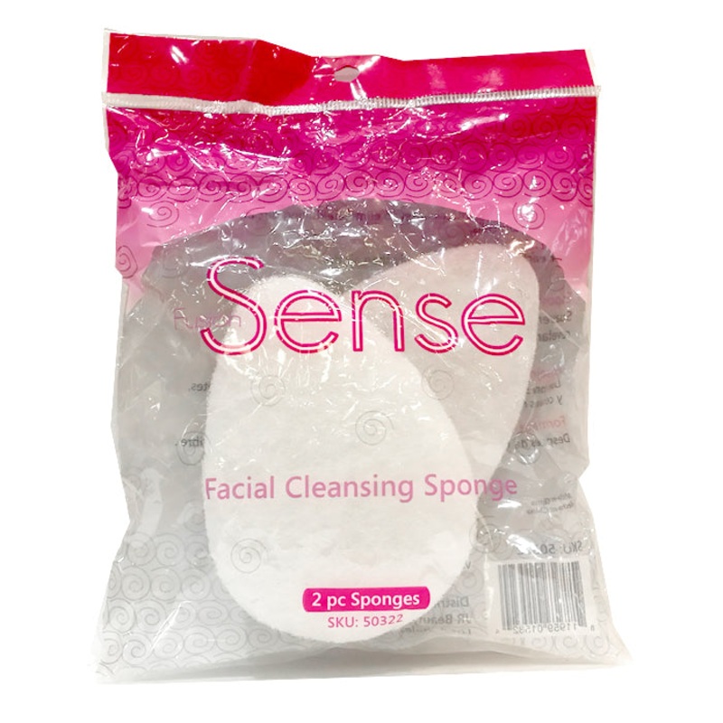 Sense Fusion Facial Cleaning Sponge 2 Pcs