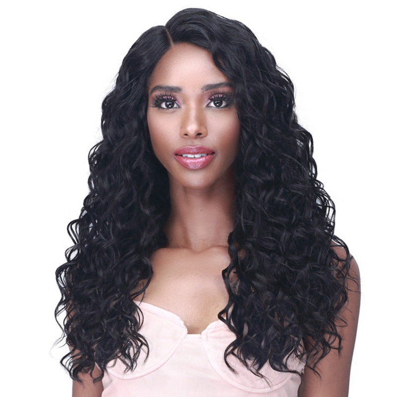 Bobbi Boss 100% Human Hair Deep Lace Wig – MHLF594 SPAN WAVE 22 1
