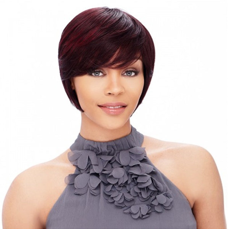 It’s a Cap Weave 100% Human Hair Wig Victoria 1