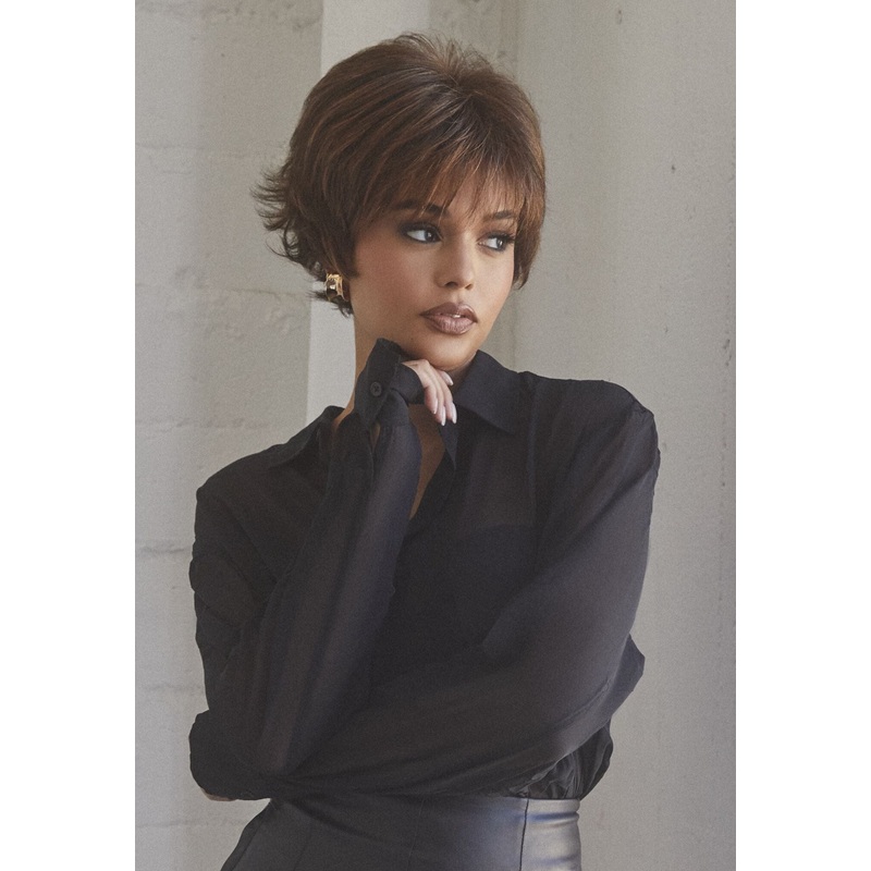 Tyler Layered Wig by Rene of Paris Auburn Sugar