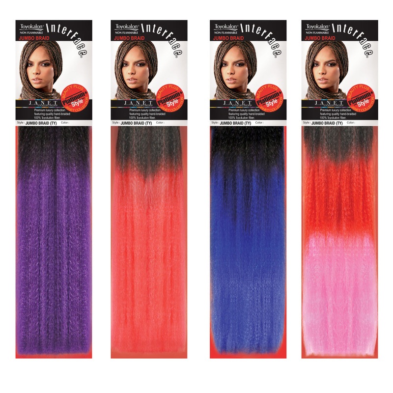 Janet Collection Interface OMBRE CROCHET JUMBO BRAID OE2T1B/350