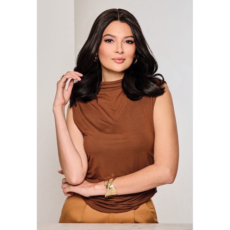 On Key Human Hair Topper by Raquel Welch R10 Chestnut