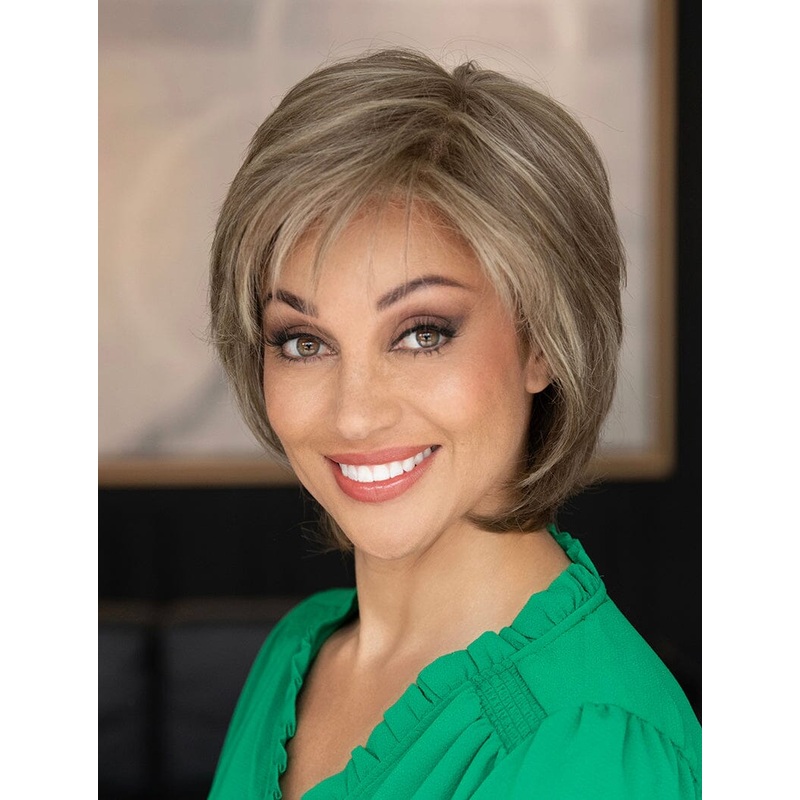 Coti Wig by Envy | Human Hair / Heat Resistant Synthetic Fiber Blend Almond Breeze