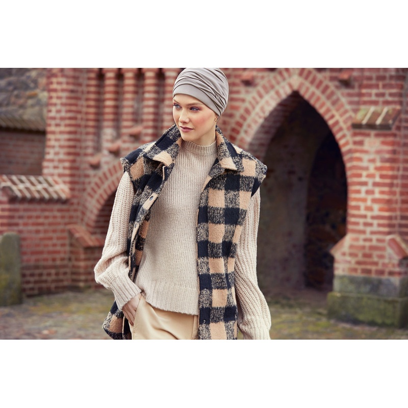 Mila Turban – 1438 Moonlight Grey