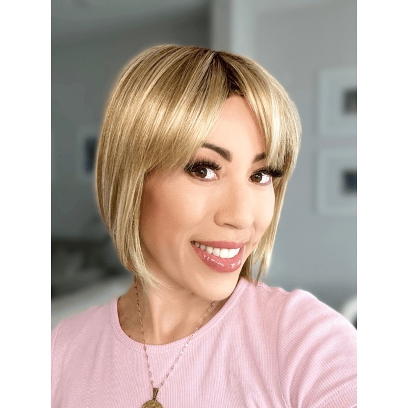 Tori | Short Synthetic Wig (Basic Cap) AUBURN-SUGAR