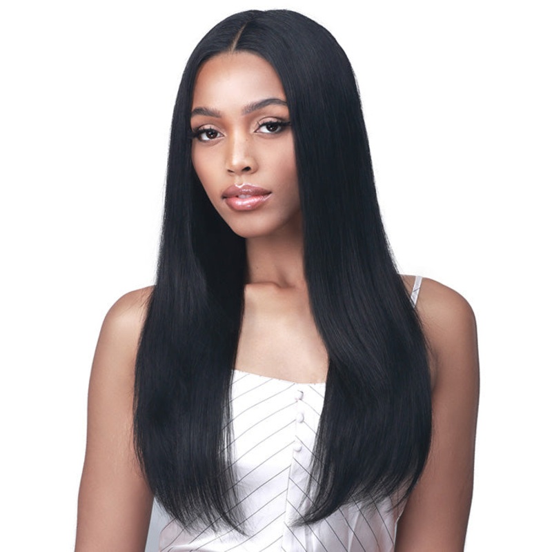 Bobbi Boss 100% Human Hair Deep Lace Wig – MHLF590 STRAIGHT 24 1