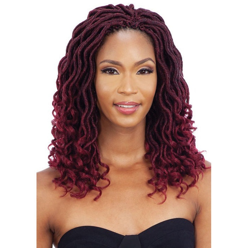 Mayde Beauty Pre-Looped Crochet Braid Mighty Pack – WAVY GODDESS LOCS 10″ 1