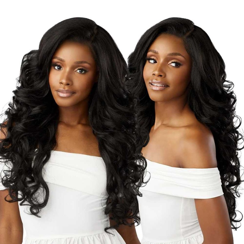 Sensationnel Glueless Bare Luxe Lace Wig – 13×6 Unit 15 1 JET BLACK