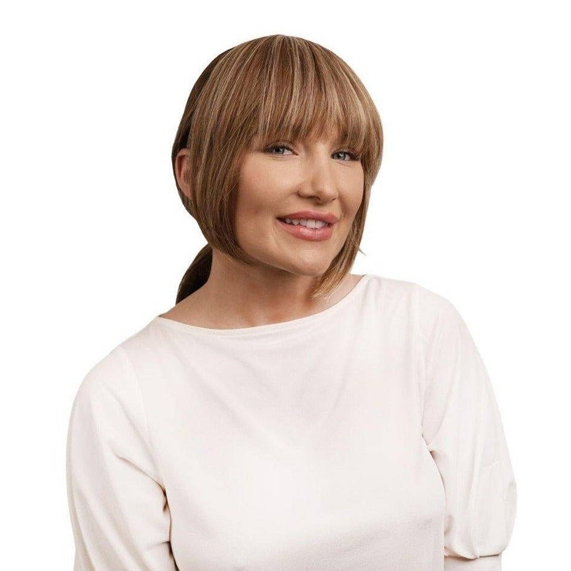 U-Clip on Bang Medium Blonde