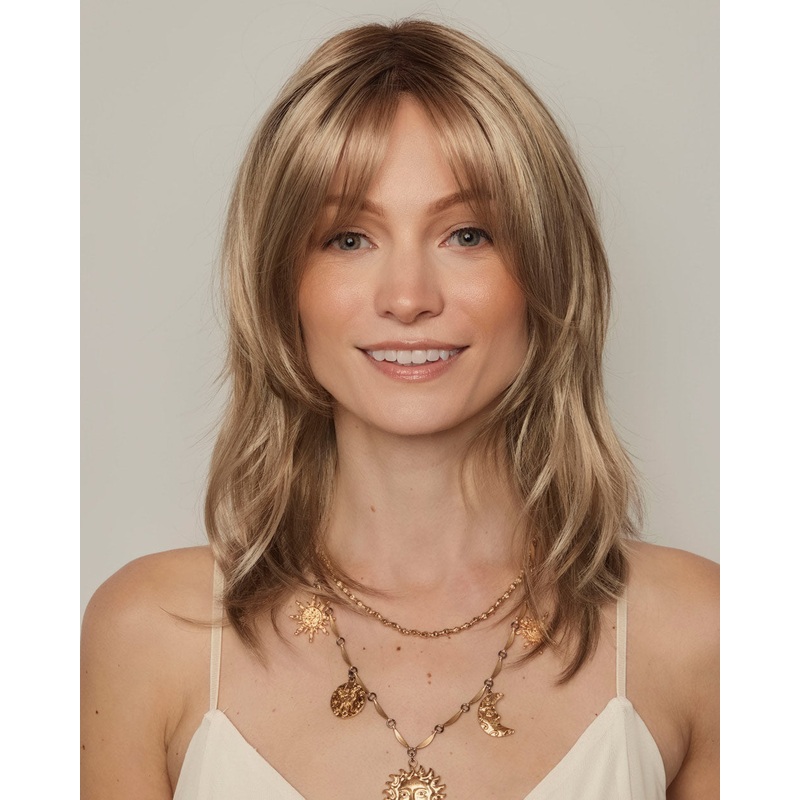 Alicia (Exclusive) | Lace Front & Monofilament Part Synthetic Wig by Orchid Melted Marshmallow