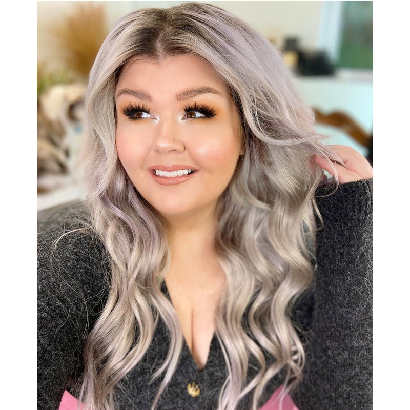 clip-in extensions starter set (salt & pepper).