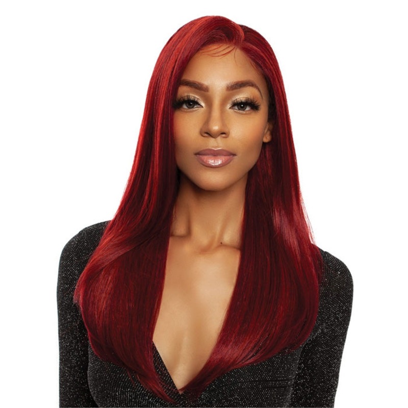 Mane Concept Red Carpet Synthetic HD Natural Hairline Lace Front Wig – RCHN207 BELEN 1B