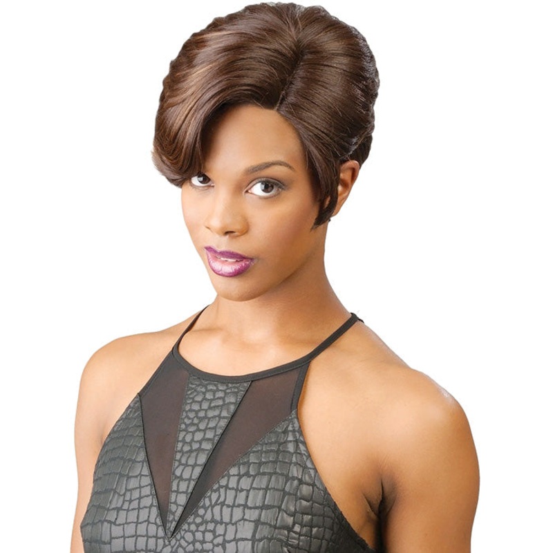 New Born Free Magic Lace Curved Part Wig – MLC171 DYX1B/CARAMEL