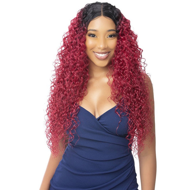 Nutique Illuze HD Lace Front Wig – BEACH CURL 26 1