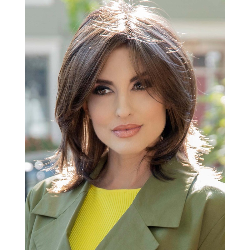 Rose (Exclusive) | Lace Front & Monofilament Synthetic Wig by Envy Amaretto N Cream