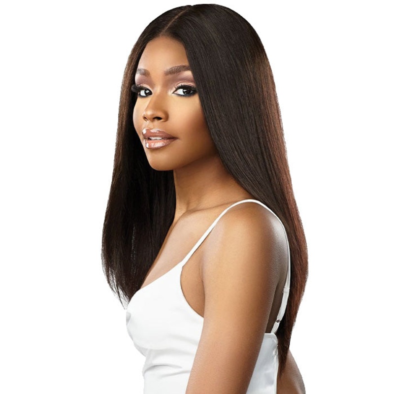 Sensationnel Bare & Natural 7A 100% Virgin Human Hair 5X5 HD Lace Closure – STRAIGHT 10″-22″ 10/12/14 NATURAL