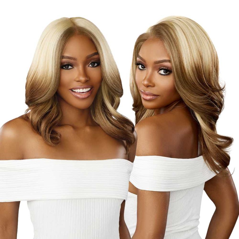 Sensationnel Glueless Bare Luxe Lace Wig – 13×6 Unit 14 1 JET BLACK