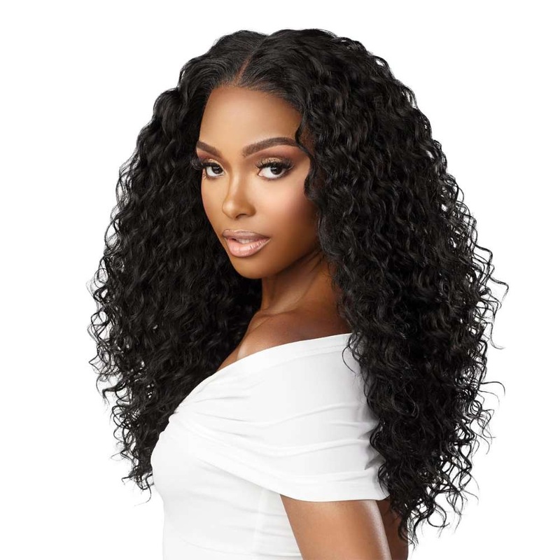Sensationnel Glueless Bare Luxe Lace Wig – 13×6 Unit 2 1 JET BLACK