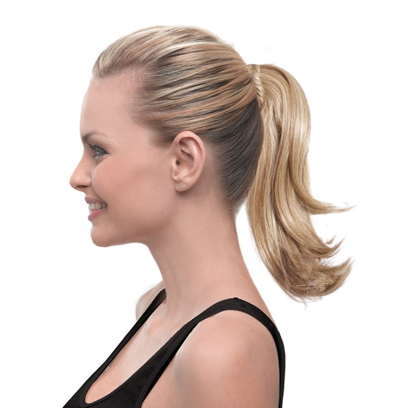 10 Inch Claw Clip Pony with Braid | HF Synthetic Ponytail (Clip In) | DISCONTINUED