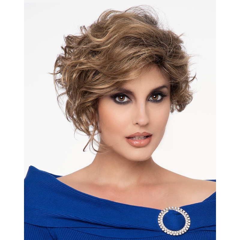 Carrisa | Lace Front & Monofilament Part Synthetic Wig by Envy Almond Breeze