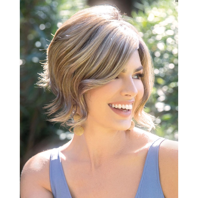 Hallie (Exclusive) | Lace Front Synthetic Wig by Orchid Caffe Macchiato