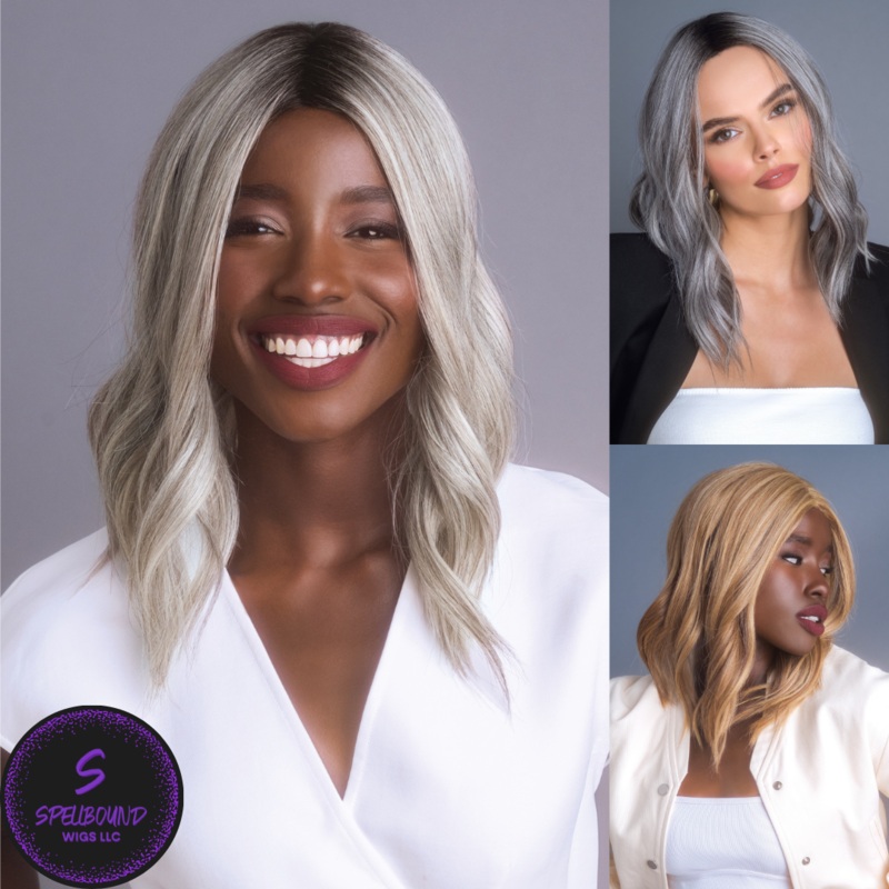 High Heat Mid Wavy Topper – Alexander Couture Collection by Rene of Paris Canyon Stone