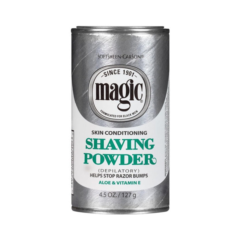 Magic SKIN CONDITIONING SHAVING POWDER – Platinum 4.5 oz 4.5 oz
