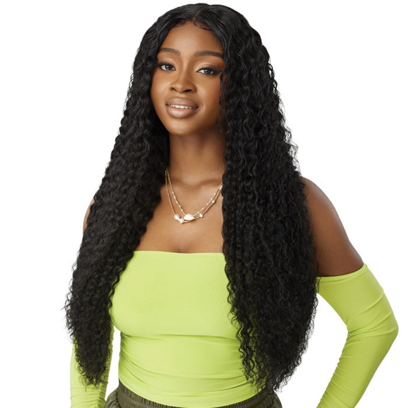 Outre Sugar Punch Wet & Wavy 100% Unprocessed Remy Human Hair Weaves – WET & WAVY GYPSY DEEP 101214 NA