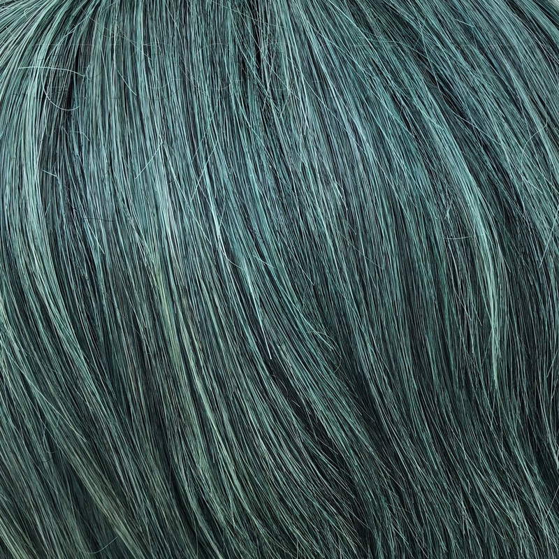 35″ Weft Extension – Forest Green Mix