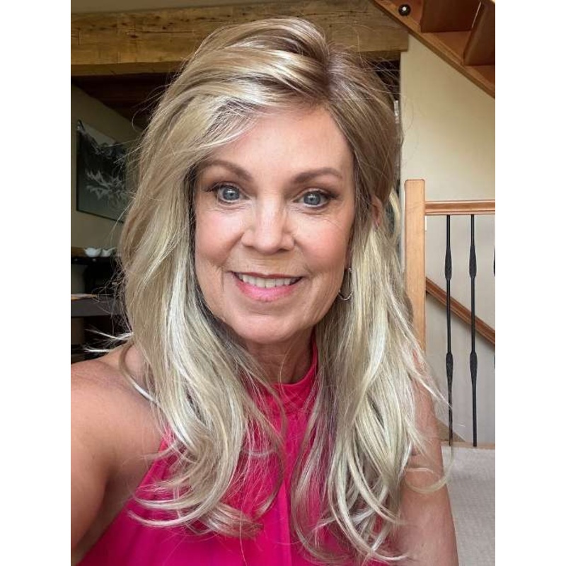 Arrow Mono Part | Synthetic Lace Front Wig (Mono Part) CARAMEL-LIGHTED