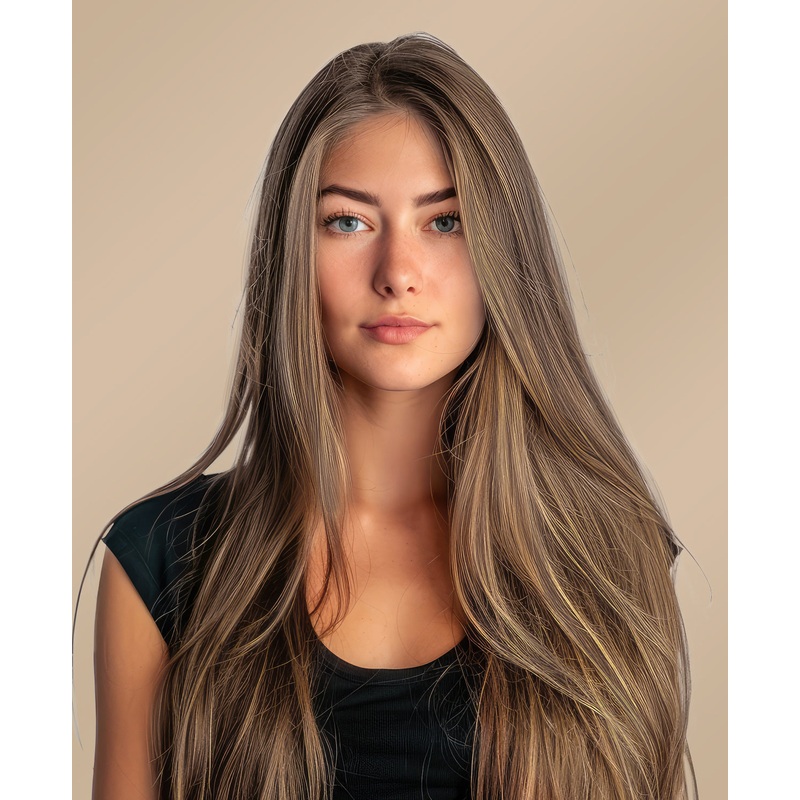 clip-in volumizer dark blonde. 14″ 1 x Extra-large weft