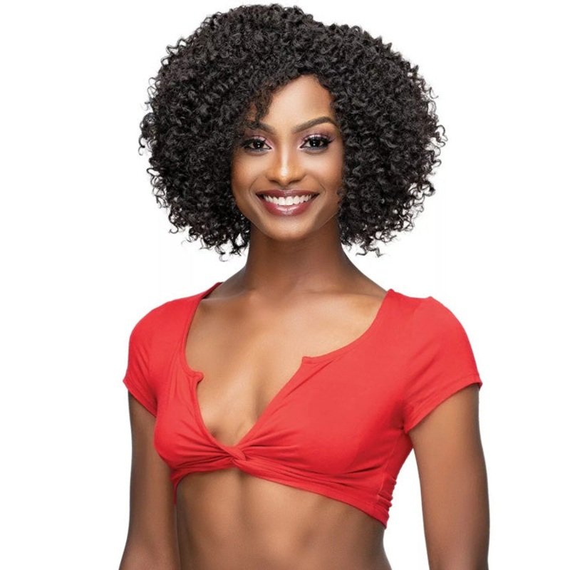 Janet Collection Premium Synthetic Natural Afro Full Wig – NEHA PLATINUMBLONDE