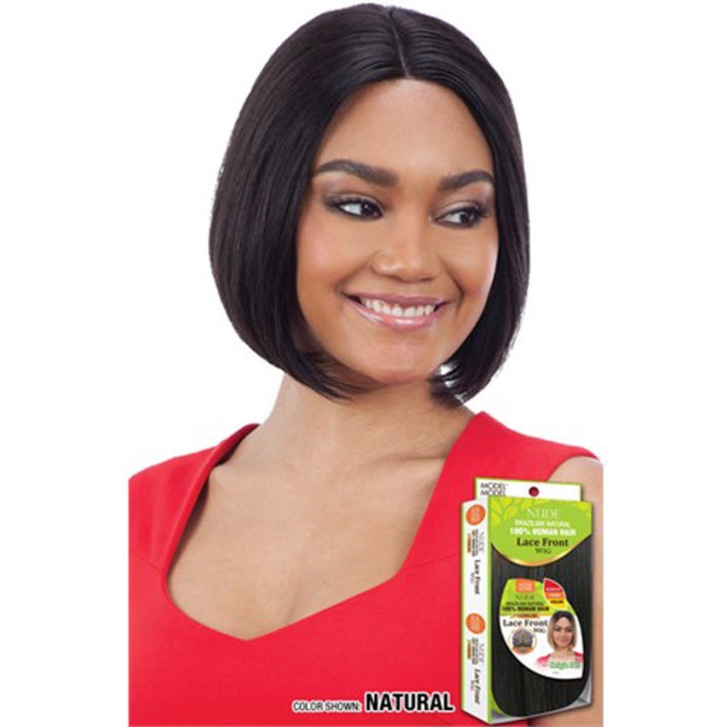 Model Model Nude Brazilian Natural Human Hair Premium Lace Front Wig – ORIGIN 303 NATURAL