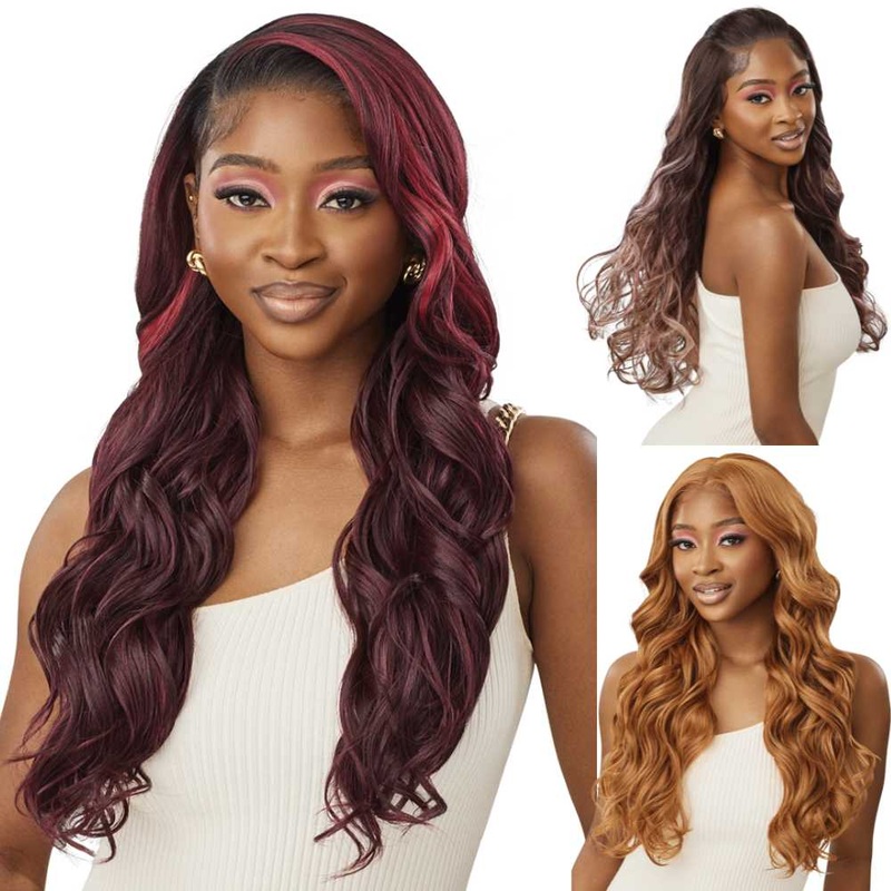 Outre Perfect Hairline 13X6 Lace Frontal Wig – Anycia 1 JET BLACK