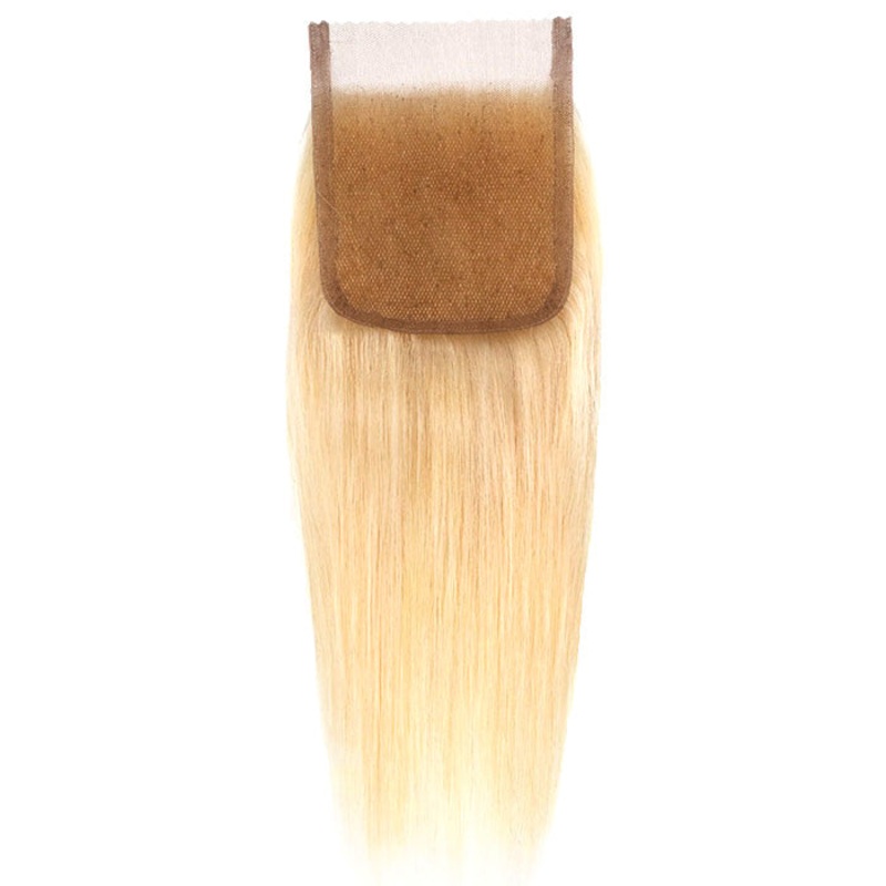Sensationnel Bare & Natural 100% Virgin Human Hair 4×4 Lace Closure – STRAIGHT 10-18″ 10 NATURAL
