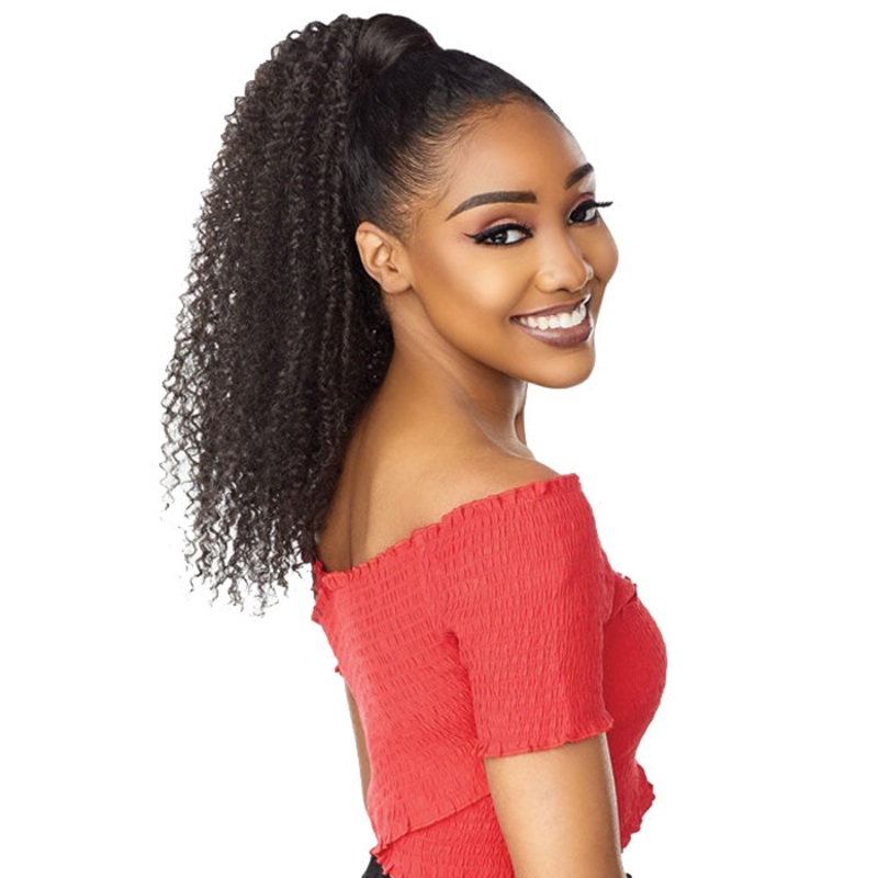 Sensationnel Instant Pony Wrap – KINKY CURLY 18″ 1