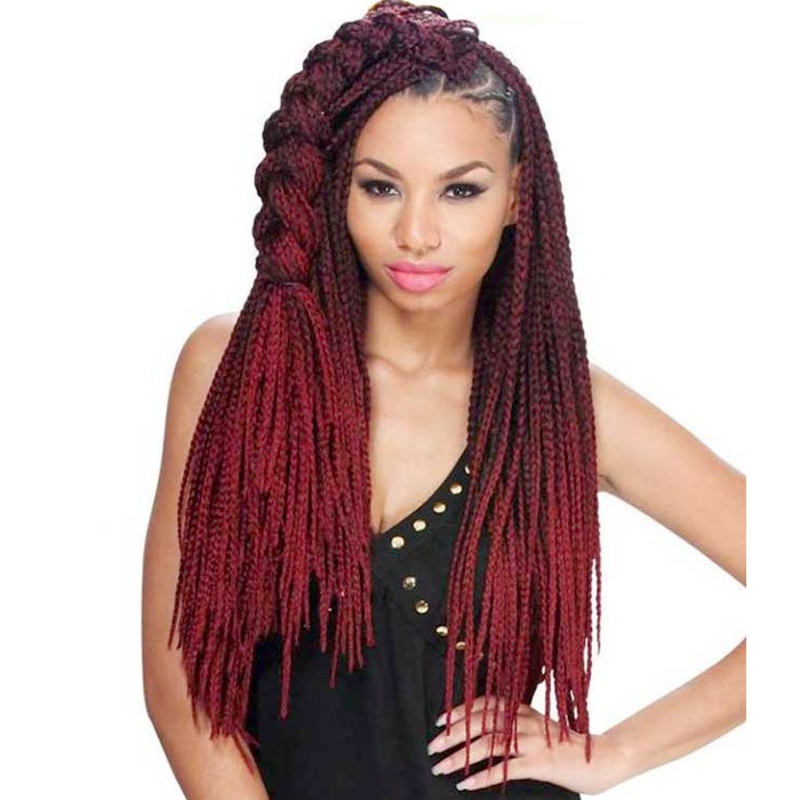 Zury Sis Bulk & Braid BOX MEDIUM BRAID 22 Inch (100% Hand Braided) 1