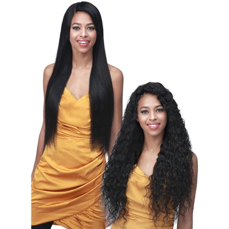 Bobbi Boss 100% Unprocessed Remi Human Hair Wet & Wavy Wig – MH1323 CAROLYN NATURAL