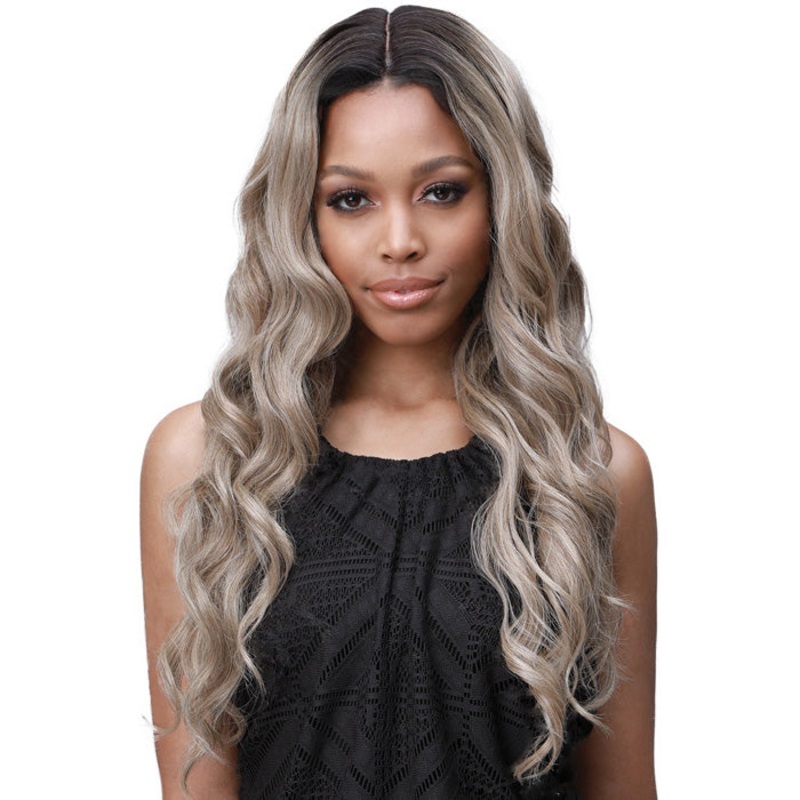 Bobbi Boss Human Hair Blend Extreme Part Lace Front Wig – MBLF230 SANA 1