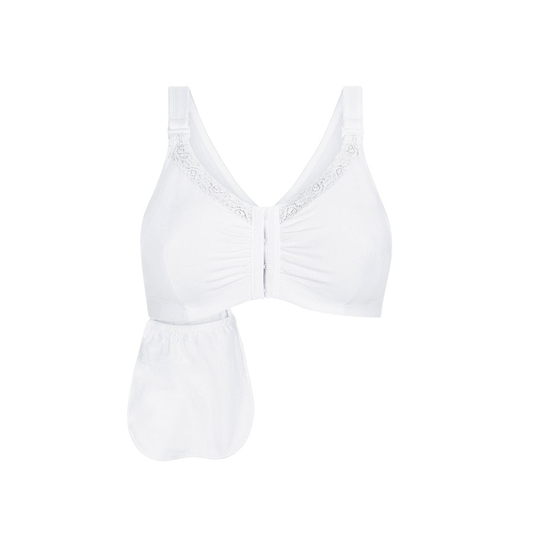 Hannah Post-Surgical Bra Kit | Amoena A/B XS White
