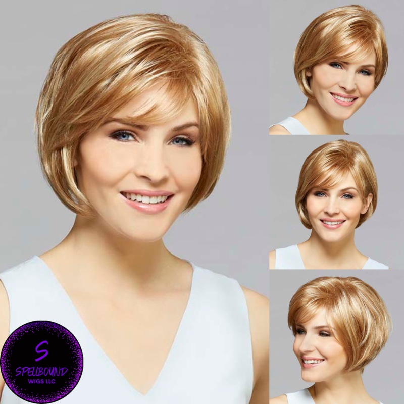 Holly – Synthetic Wig Collection by Henry Margu 1BH – Off black with medium dark brown highlights