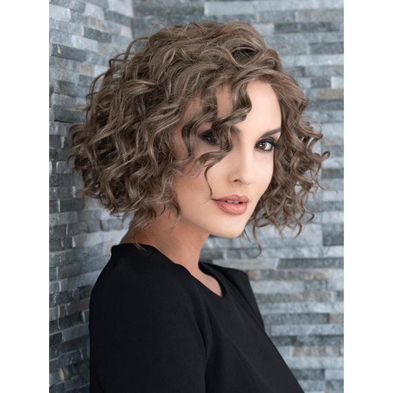 Jordan | Human Hair / Synthetic Blend Lace Front Wig (Mono Part) ALMOND-BREEZE