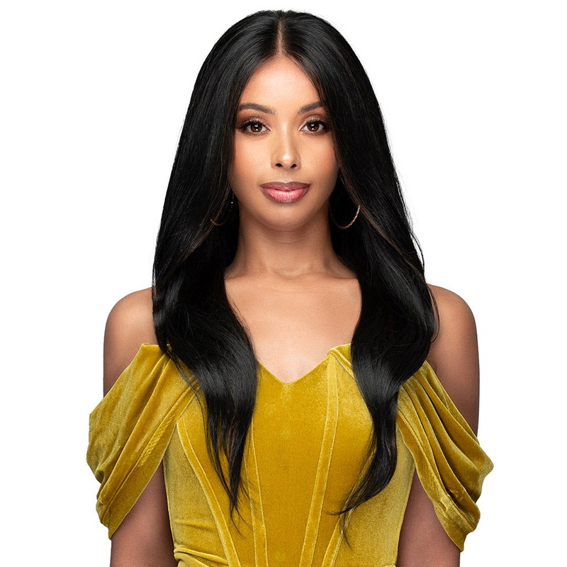Lauren | Lace Front Human Hair Blend Wig by Bobbi Boss 1