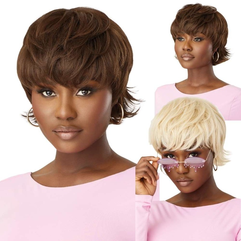 Outre Wigpop Synthetic Full Wig – Niecy 1 JET BLACK