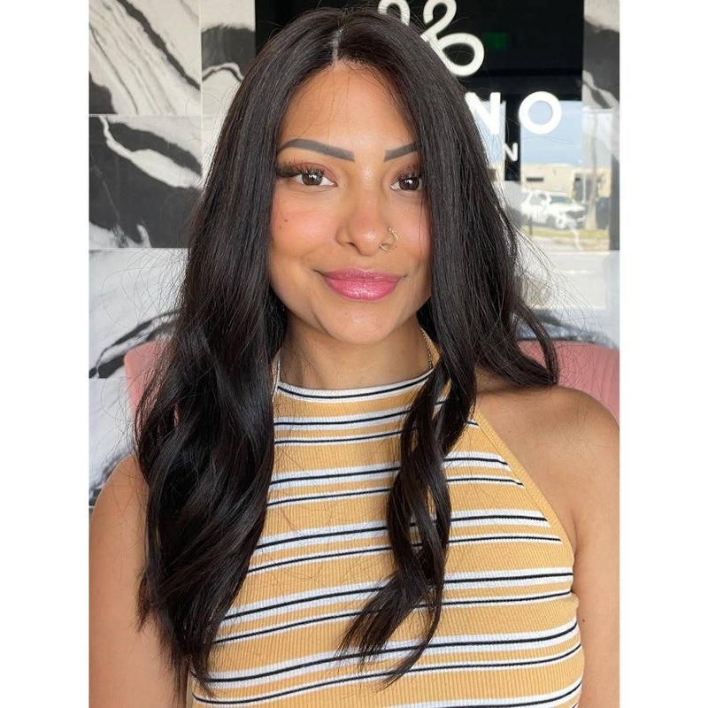 20″ Princess Silk Top Wig Natural Black