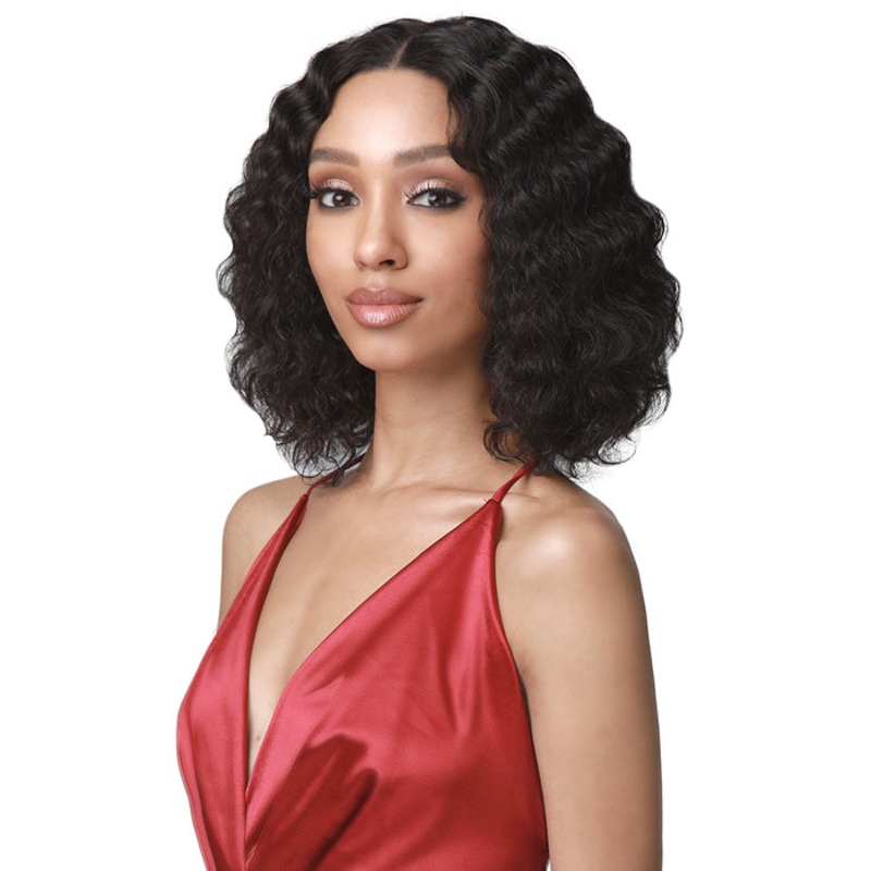 Bobbi Boss 100% Unprocessed Human Hair Bundle Hair Wig 5″ HD Deep Part Lace Wig – MHLF437 EDITH FH27