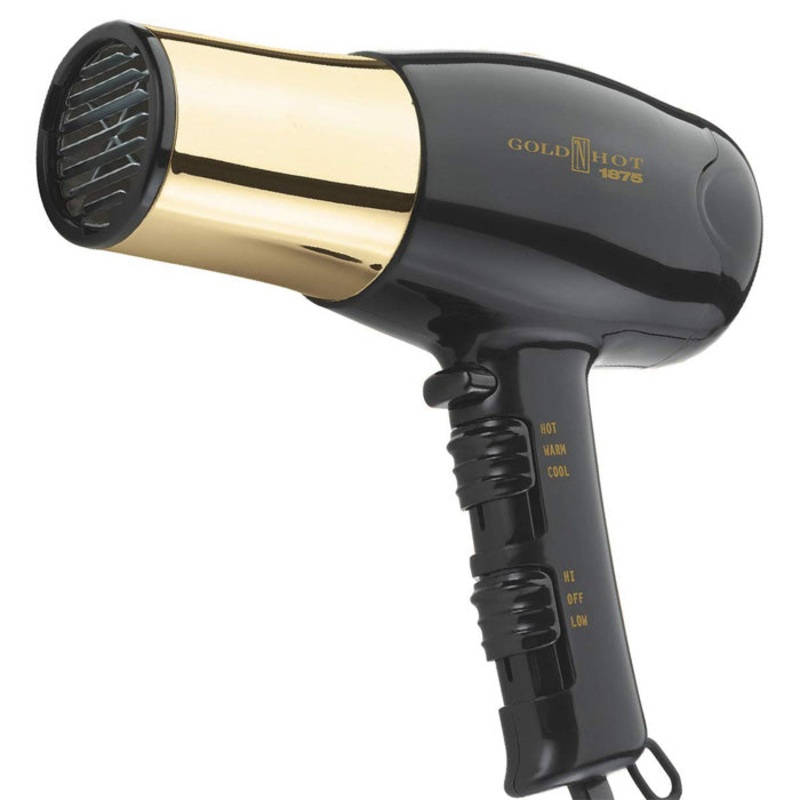 Gold N Hot 1875 Watt Euro Dryer with Gold Barrel 1875 Watt Euro Dryer