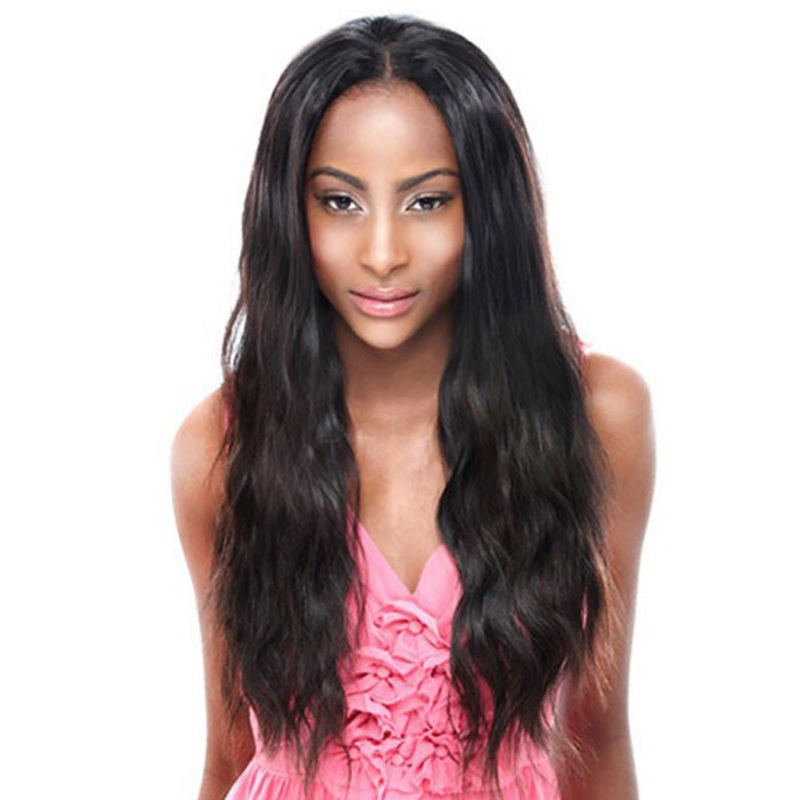 Janet Collection Brazilian Bundle Hair Bombshell 100% Remy Hair – NATURAL WEAVE 6 pcs 14/16/18 NATURAL/BLACK