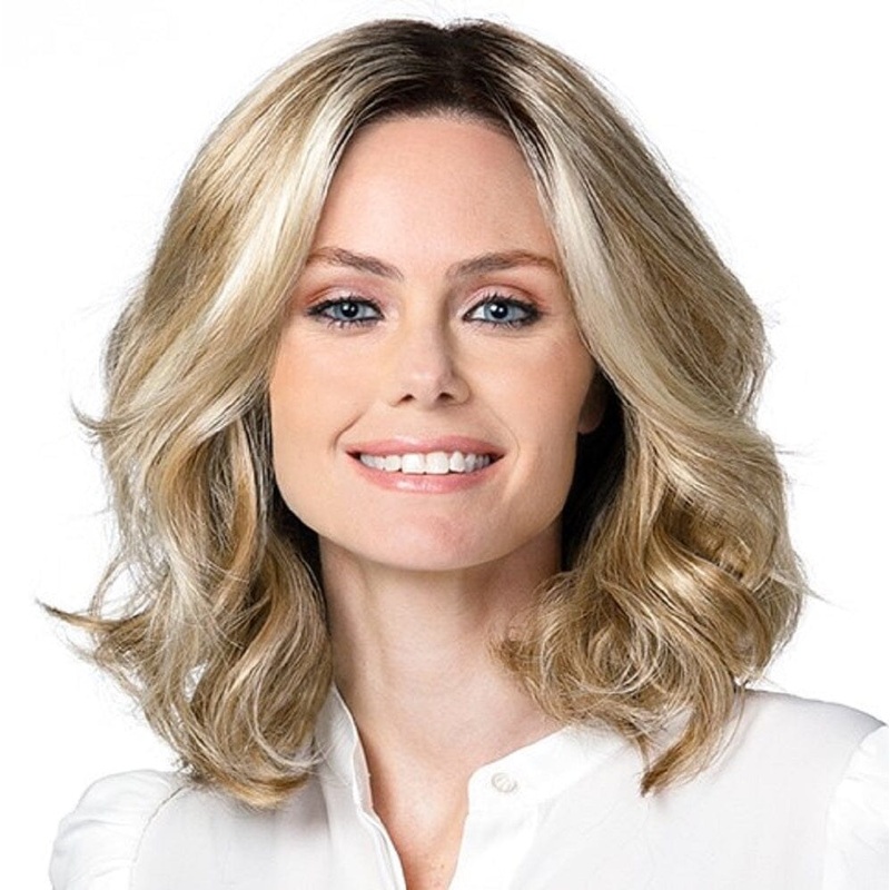 Kelly Synthetic Wig by Jon Renau | Discontinued | All Sales Final 1B Hot Fudge