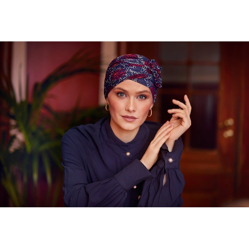 Lotus Turban Brown